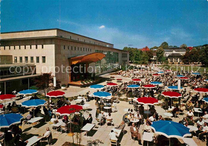 Bad Salzuflen Konzerthalle Kurhaus Restaurant Terrasse