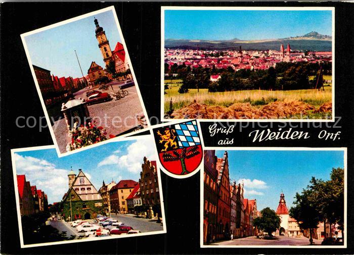 Weiden Oberpfalz Teilansichten Max Reger Stadt
