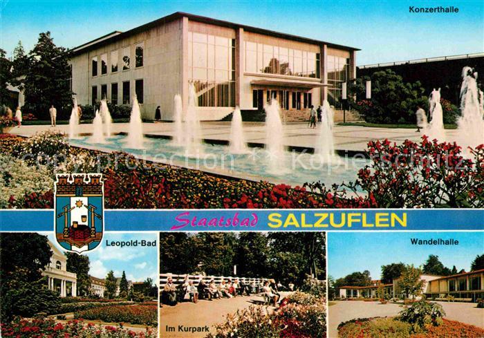 Bad Salzuflen Konzerthalle Leopoldbad Kurpark Wandelhalle