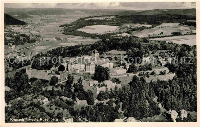 Kronach Oberfranken Veste Rosenberg