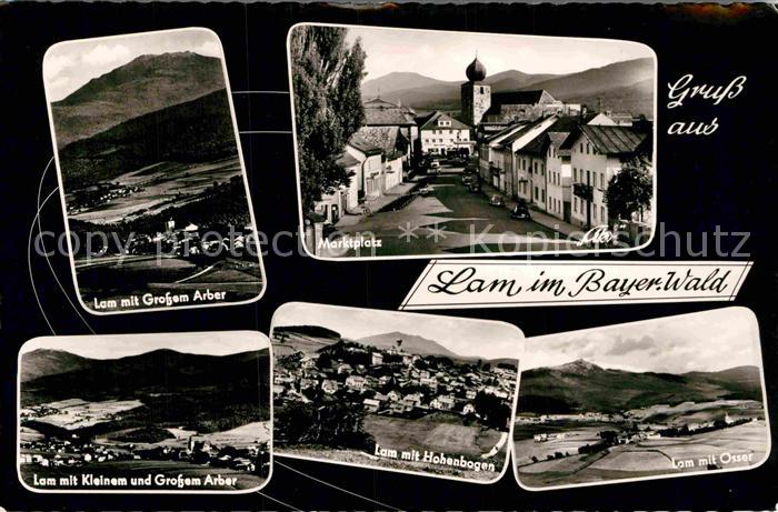 Lam Oberpfalz Grosser Arber Marktplatz Kleiner Arber Hohenbogen Osser
