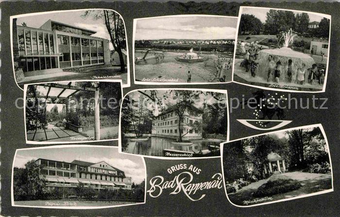 Bad Rappenau Inhalatorium Sole Schwimmbad Sole Brunnen Rosengarten