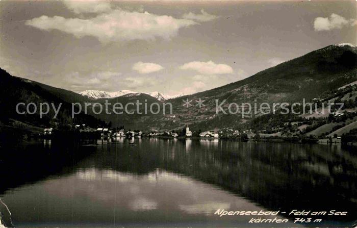 Feld See Alpenseebad Kaernten
