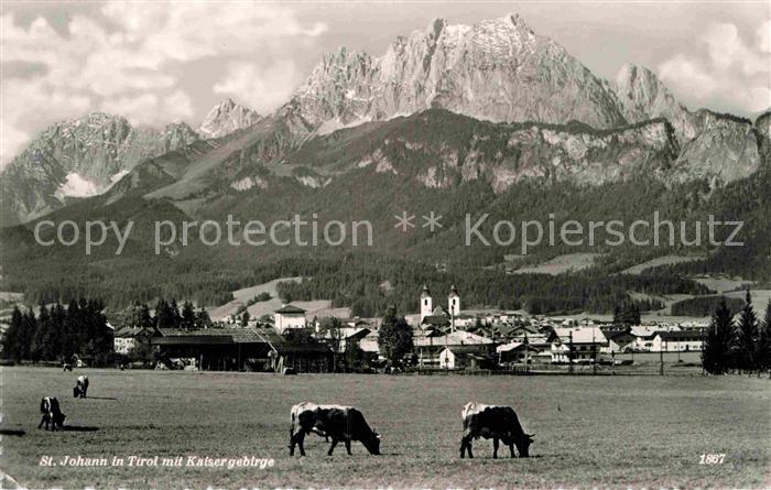 Johann Tirol Sankt Kaisergebirge Panorama