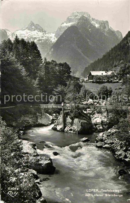 Lofer Teufelssteg Loferer Steinberge