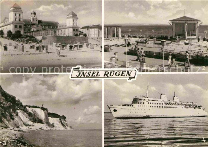 Ruegen Binz Kreidefelsen Faehre Sassnitz