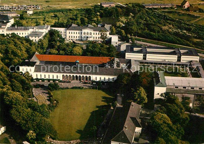 Norderney Nordseebad Fliegeraufnahme Kuranlagen