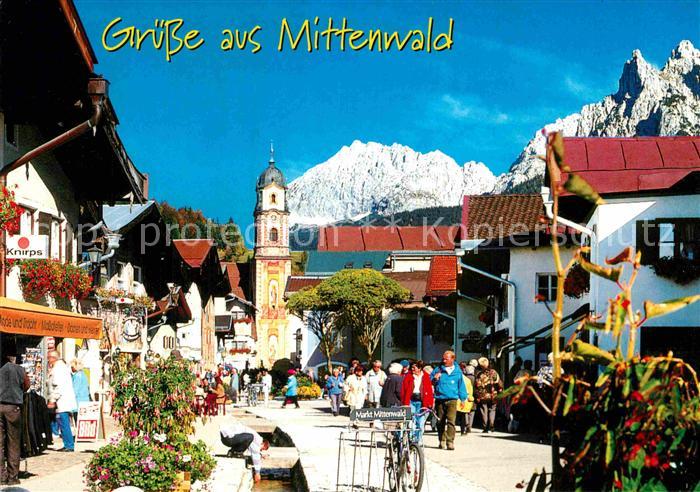 Mittenwald Bayern Obermarkt Viererspitze Woerner