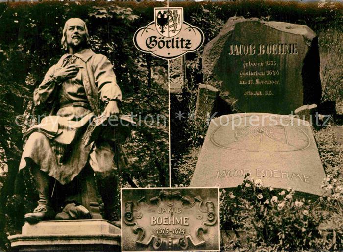Goerlitz Sachsen Grab Boehme