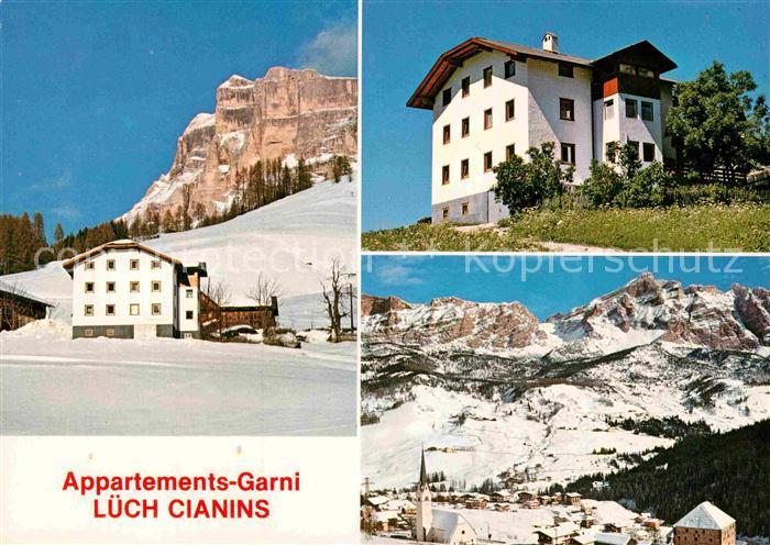 Alta Badia Hotel Luech Cianins Winter