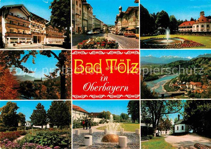 Toelz Bad Kurpark Kapelle Panorama