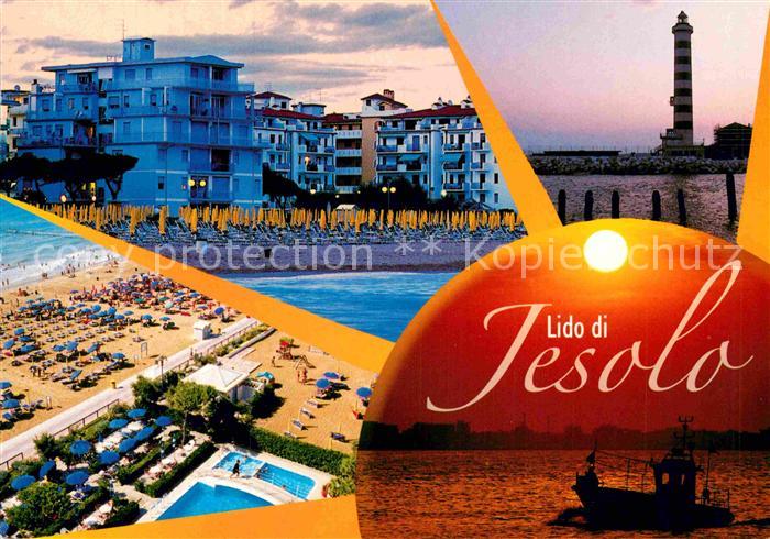Jesolo Lido Strand Leuchtturm