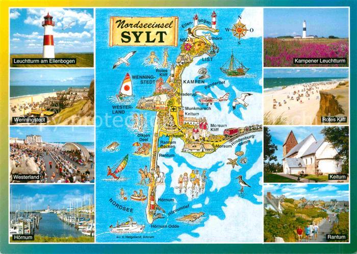 Sylt Westerland Leuchtturm Hoernum Rantum