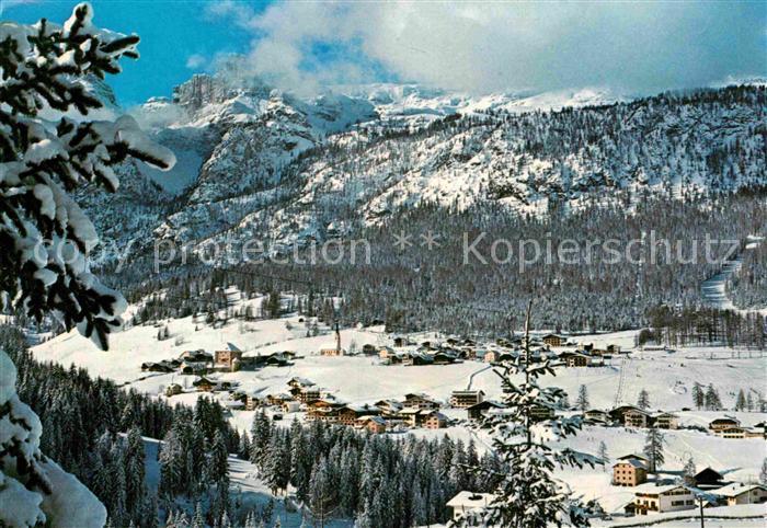 Alta Badia Panorama Winter