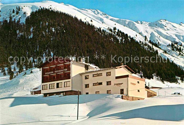 Galtuer Tirol Pension Hochgaltuer Winter