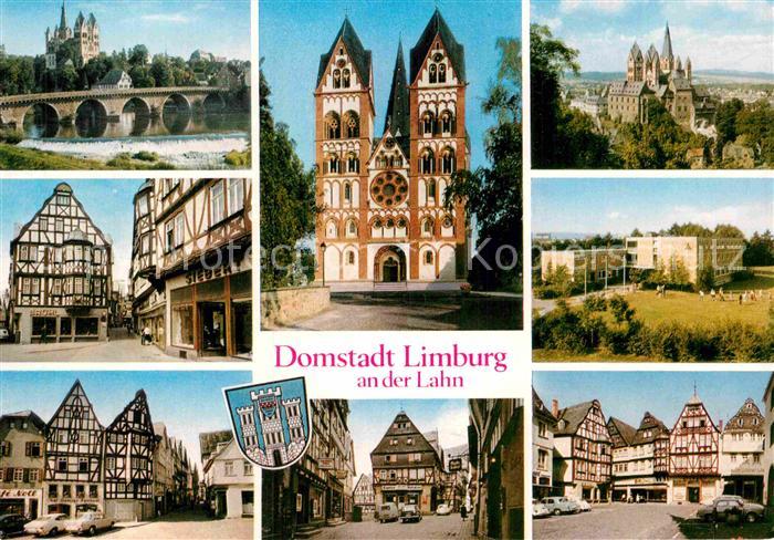 Limburg Lahn Dom Fachwerkhaeuser Rathaus
