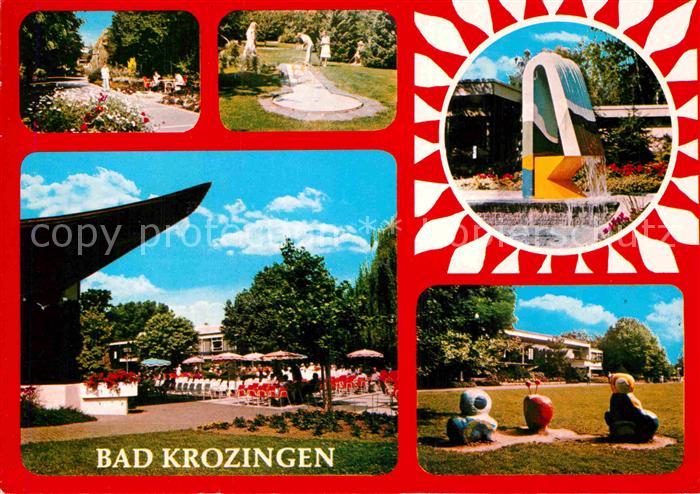 Bad Krozingen Kurpark Konzerthalle Schwimmbad Minigolfanlage