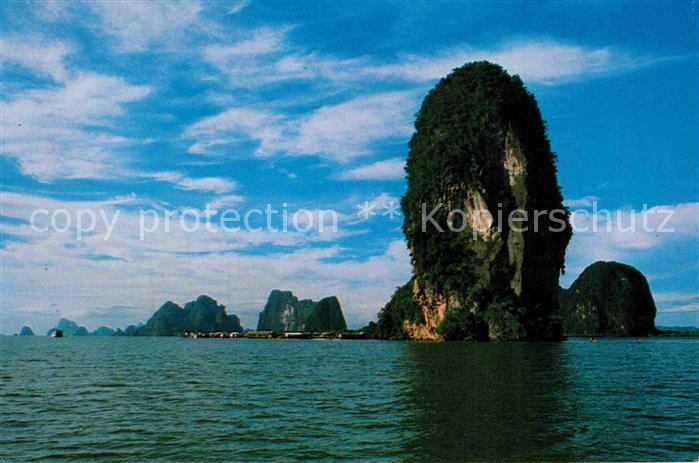 Phang Nga Koh Pannyi Felsen