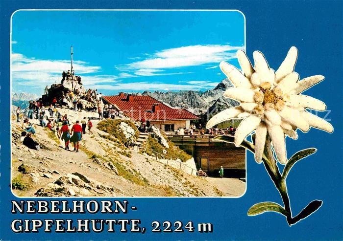 Nebelhorn Gipfelhuette Hochvogel