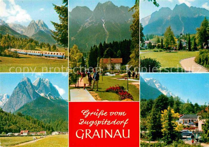 Grainau Zugspitzbahn Golfplatz Waxensteine Kurpark Hammersbach