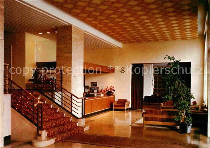 Bad Wildungen Kurklinik Fuerstenhof Eingangshalle
