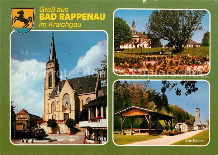 Bad Rappenau Stadtkirche Alte Saline Kurpark