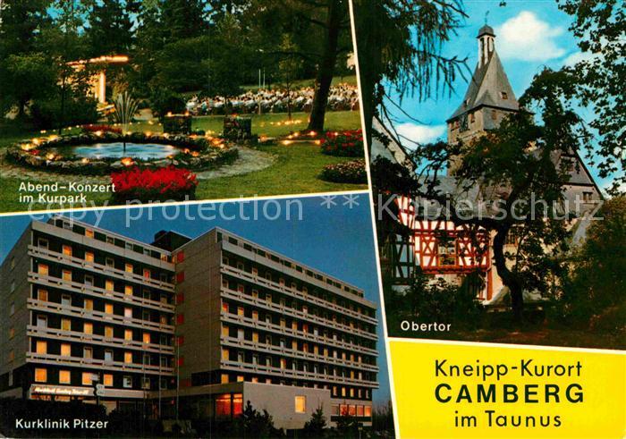 Camberg Bad Kurklinik Pitzer Obertor Abendkonzert Kurpark