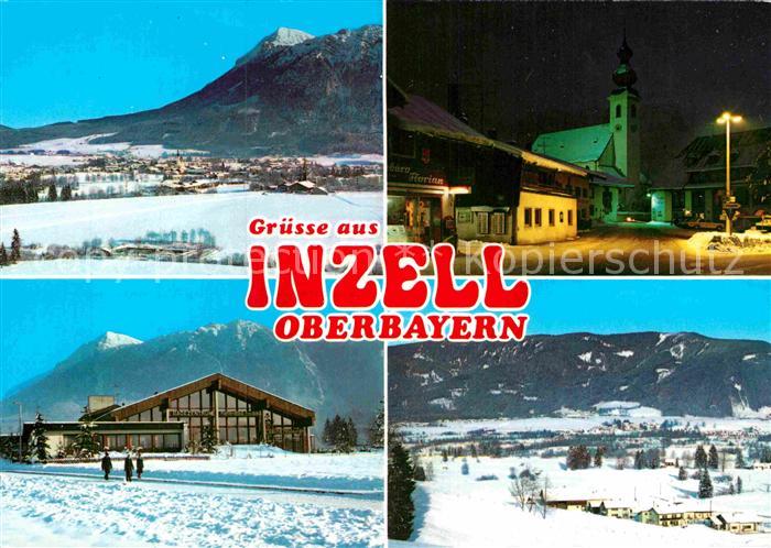 Inzell Winterlandschaften Abendstimmung