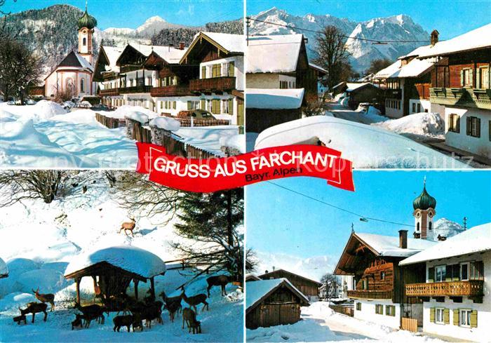 Farchant Winterlandschaften Zugspitzgruppe