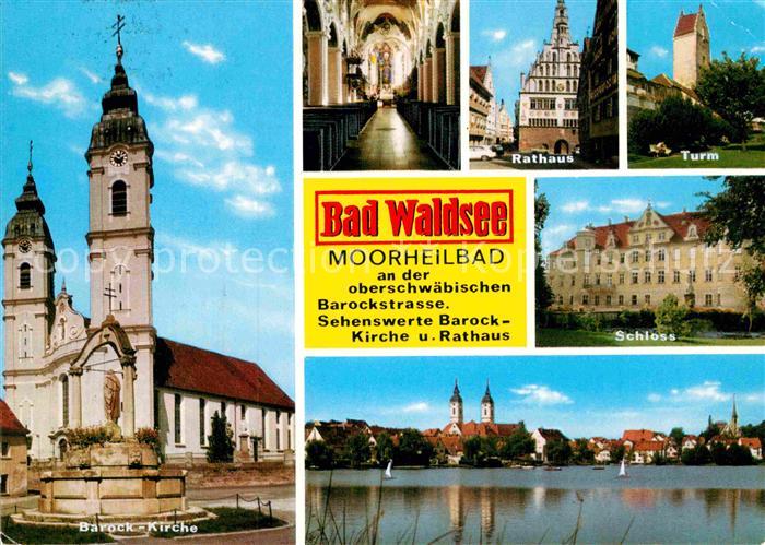 Bad Waldsee Barockkirche Schloss Turm Rathaus