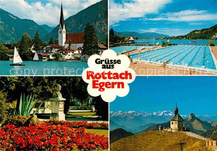 Rottach-Egern Katholische Kirche Egener Bucht Wallbergkircherl