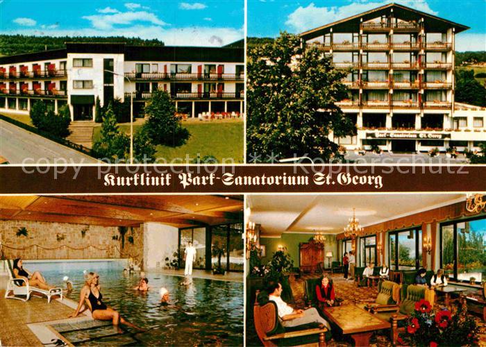 Bad Soden-Salmuenster Kurklinik Park Sanatorium Sankt Georg