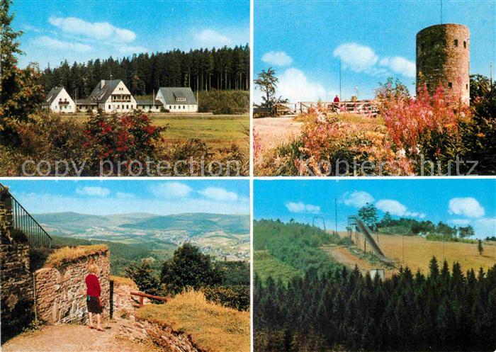 Luetzel Hilchenbach Jugendwaldheim Gillerberg Aussichtsturm