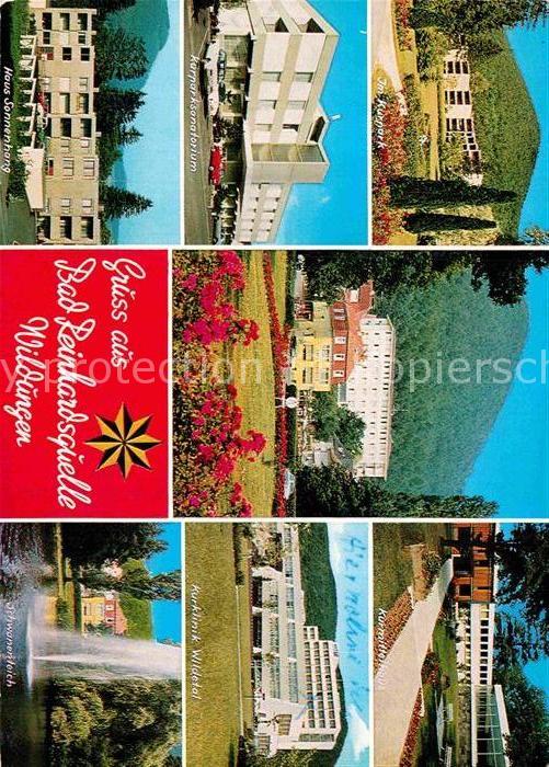 Bad Wildungen Reinhardsquelle Kurpark Kursanatorium Kurklinik Wildetal Sonnenhan