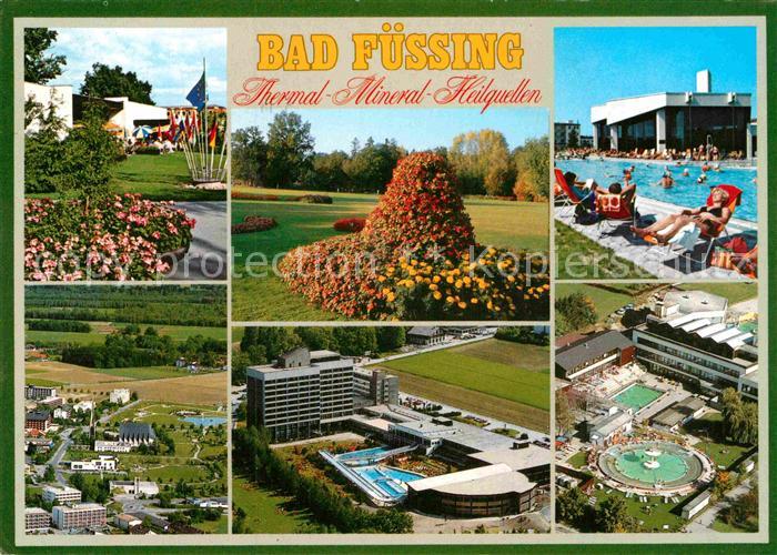 Bad Fuessing Fliegeraufnahme Thermal Mineral Heilquellen