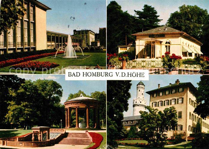 Bad Homburg Kurklinik Wandelhalle Trinkhalle Springbrunnen