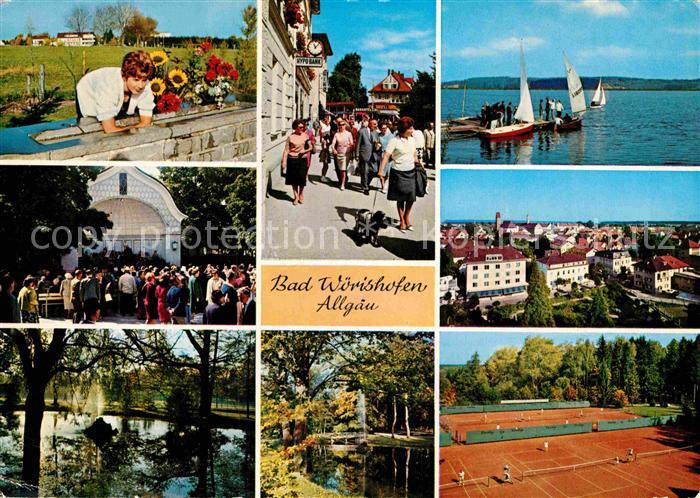 Bad Woerishofen Wertach Stausee Tennisplatz Kurpark Konzerthalle