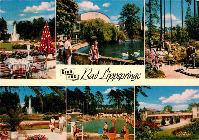 Bad Lippspringe Kurgarten Schwimmbad