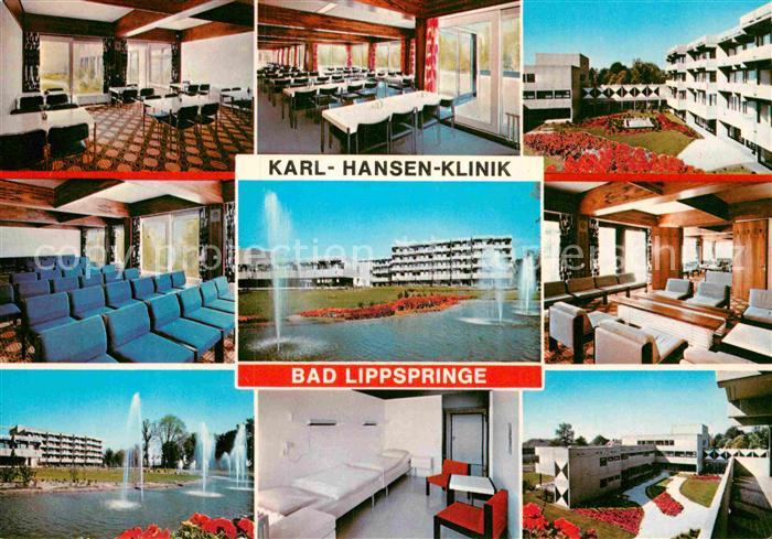 Bad Lippspringe Karl Hansen Klinik Springbrunnen