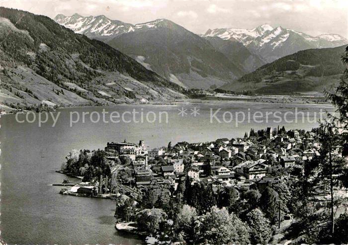 Zell See Fliegeraufnahme Tauern