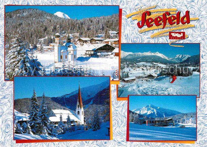 Seefeld Tirol Winterlandschaften Kirchen