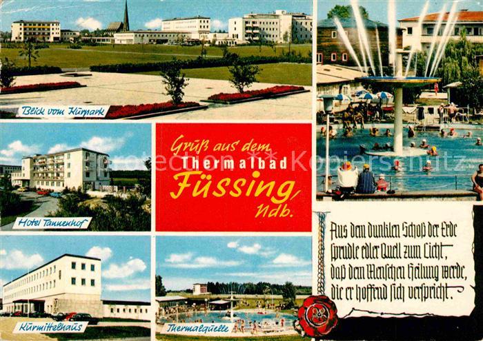 Fuessing Bad Thermalbad Kurpark Hotel Tannenhof Kurmittelhaus