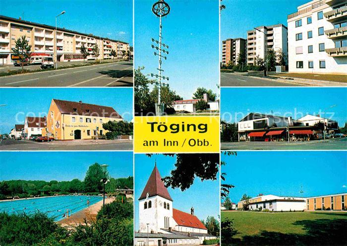 Toeging Inn Stadtansichten Kirche