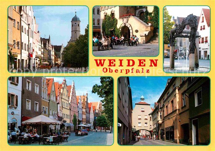 Weiden Oberpfalz Fussgaengerzone