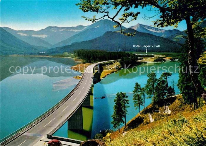 Sylvensteinsee Lenggries Faller Klammbruecke Scharfreiter