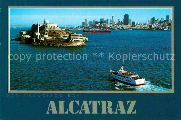 Alcatraz San Francisco Oakland Bay Bridge