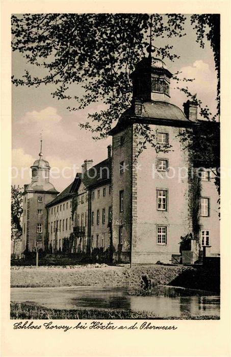 Hoexter Weser Schloss Corvey