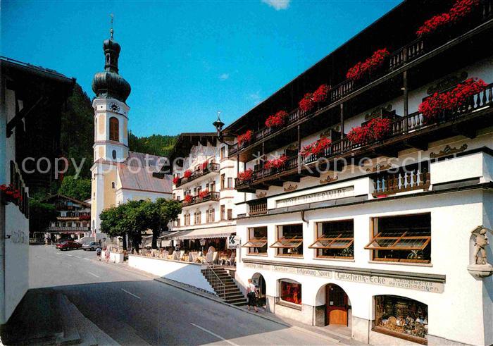 Reit Winkl Dorfstrasse Pfarrkirche Hotel Unterwirt