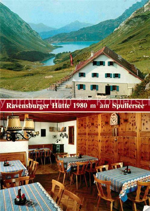 Lech Vorarlberg Ravensburger Huette Spullersee