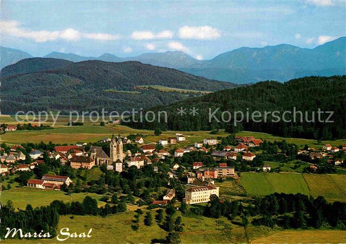 Maria Saal Kaernten Fliegeraufnahme
